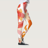 Florale Leggings met Flare (Rechts)