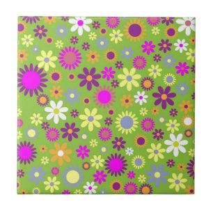 florale lentesmaisy illustratie tegeltje