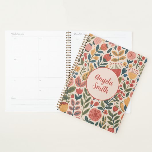 Florale Moderne Rose (Devant avec enveloppe)