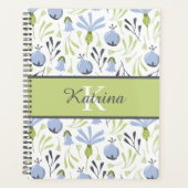 Florale Monogram Planner (Voorkant)