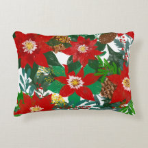 Florale motieven voor het kerstseizoen