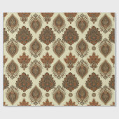 Florale paisley naadloos.  illustratie cadeaupapier (Vlak)