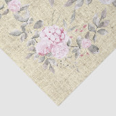 florale reusachtige decor tissuepapier (Detail)