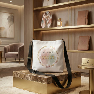 Florale Schoudertas voor Moeders – Cadeau voor Moe Crossbody Tas