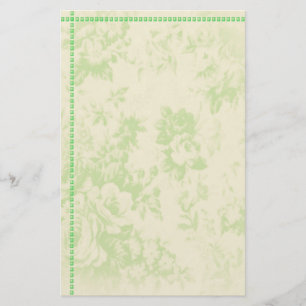florale staionair briefpapier