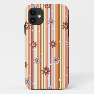 florale strook vol2 iPhone 11 hoesje
