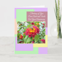 Florale tante oom verjaardag huwelijk jubileum