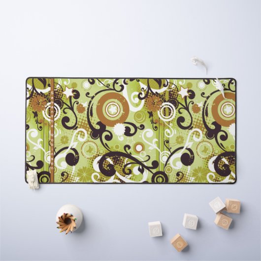Florale verte Frutiger Metro (Tableau pour enfants)
