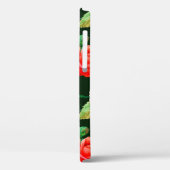 Florale waterverf naadloos. Witte papaver Case-Mate iPhone Case (Achterkant / Links)