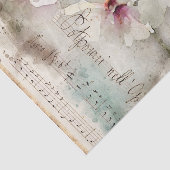  florale waterverf tissuepapier (Detail)