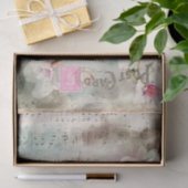  florale waterverf tissuepapier (Geschenk)