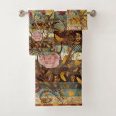 Florales Élégantes avec Turquoise, Brown, ivoire (En situation)