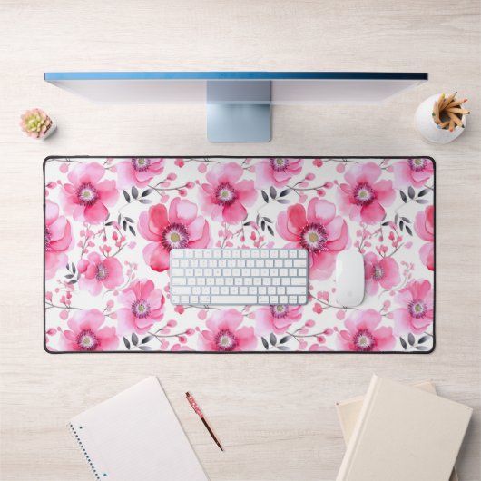 Florales roses Fleurs invisibles Motif (Bureau 1)