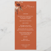 Florales rustiques Terre & Champagne - Menu Terrac (Devant)