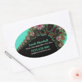 Floralia Lace Artistic Label Sticker (Envelop)