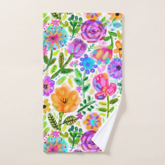 Florals Bliss (Serviette à main)