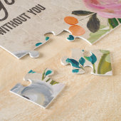 Florals | Bloemenmeisje Puzzle Legpuzzel (Zijkant)