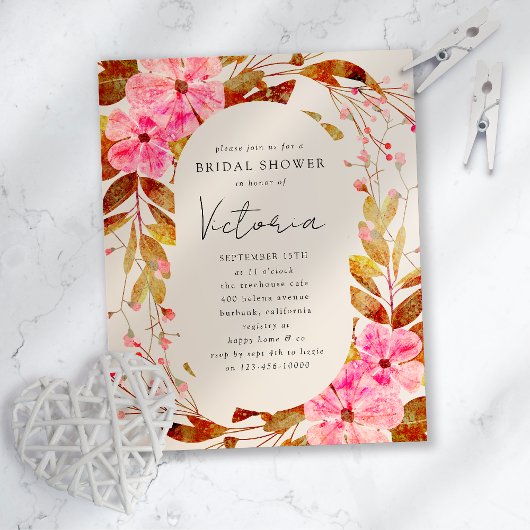  Florals Bridal Shower