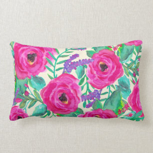Florals Decoratief Lumbar Pillow, vers Kussen