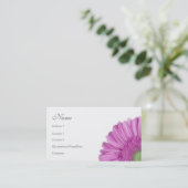Florals - Gerbera Daisy Visitekaartje (Staand voorkant)