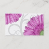 Florals - Gerbera Daisy Visitekaartje (Achterkant)