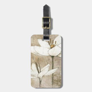 Florals getekend door Potlood Bagagelabel