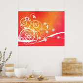 Florals Poster (Keuken)