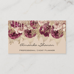 Florals voor bruiloft Banner Drift Logo QR Code Visitekaartje