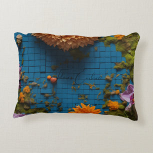 Flora's Embrace Accent Pillow Kussen