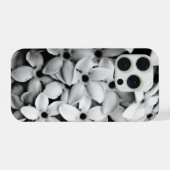 floraux noir et blanc (Verso Horizontal)