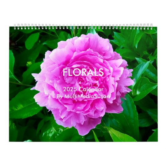 Floraux par MultiMediaSusan 2025 Calendrier (Protection)