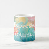 Flore 2 Floral Pastel Classic Mug (Centre)