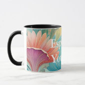 Flore 2 Pastel floral Combo Mug (Gauche)