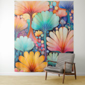 Flore 6 Tapisserie Pastel Flora (En situation)