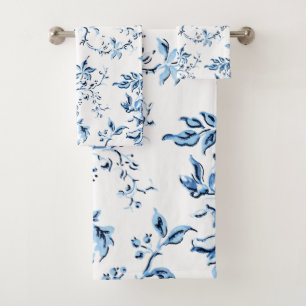 Flore blanche et bleue Delft