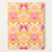 Flore blonde jaune, rose et beige (Dos)