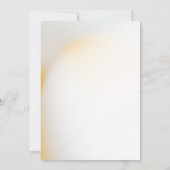 Flore Blush & Lilac, Invitation Baptême Croix Or (Dos)