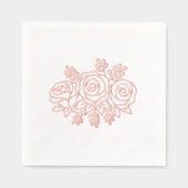 Flore Bouquet Rose Fleurs (Recto)