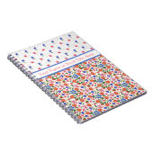 Flore d'art populaire chic sur Carnet de spirale b (Côté Droit)