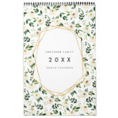 Flore de l'Albâtre | 12 Calendrier photo avec note (Protection)