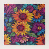 Flore de tournesol #212 - - Puzzles (Horizontal)