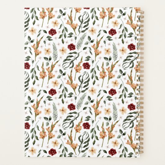 Flore délicate personnalisée (Dos)