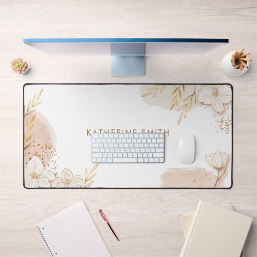 Flore délicate personnalisée (Bureau 1)