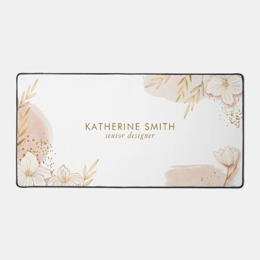 Flore délicate personnalisée (Recto)