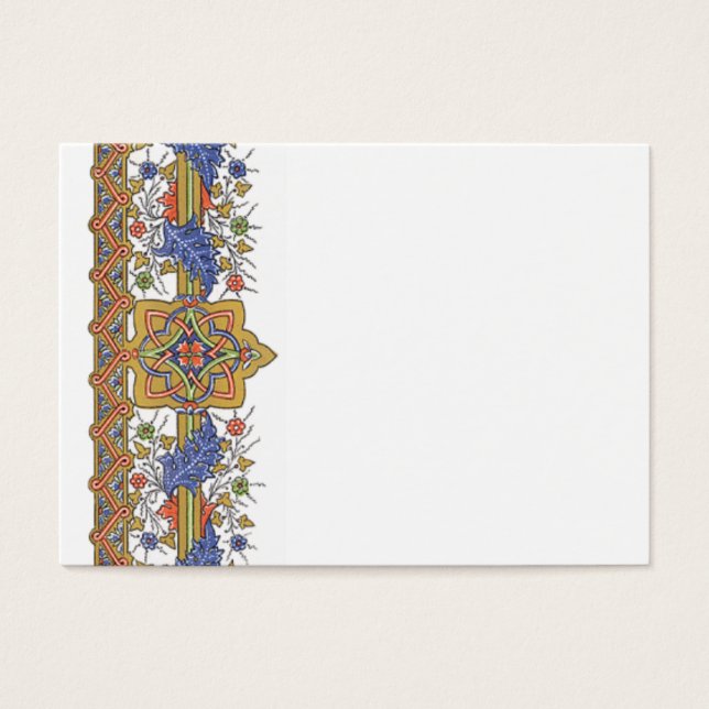 Flore d'or antique avec Modèle frontière feuille b (Devant)