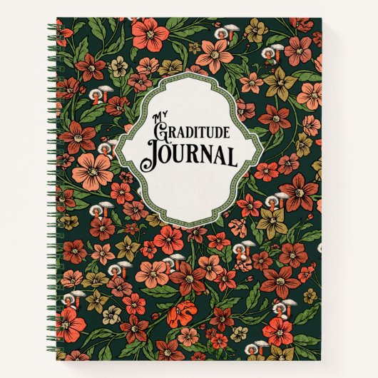 Flore du journal du Carnet spiral (Devant)