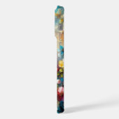 Flore élégante et vibrante - Fleur avec éclat de c (Côté gauche)