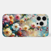 Flore élégante et vibrante - Fleur avec éclat de c (Verso Horizontal)