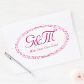 Flore Étiquette personnalisable (Enveloppe)