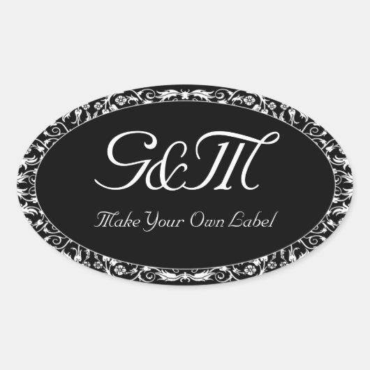 Flore Étiquette personnalisable (Devant)